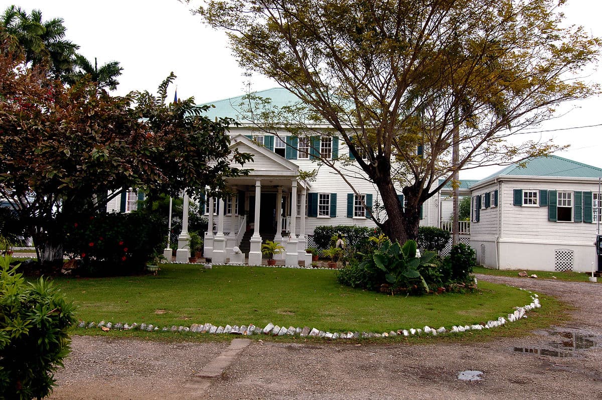 Government House in Belize City